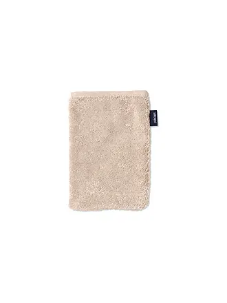 JOOP | Waschhandschuh Doubleface 16x22cm Silber | beige